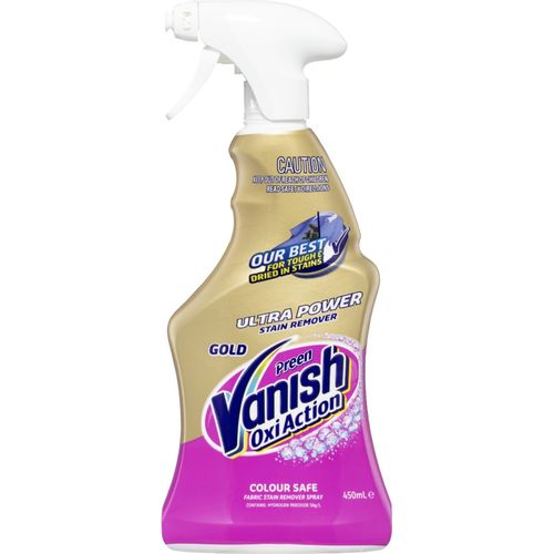 Vanish Preen Oxi Action Gold Fabric Stain Remover 450Ml