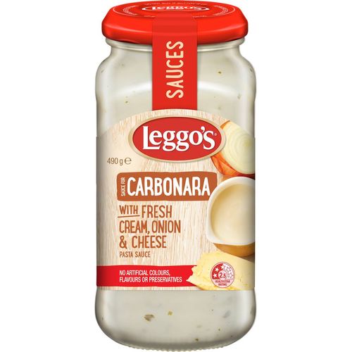 Leggos Carbonara Pasta Sauce 490gm