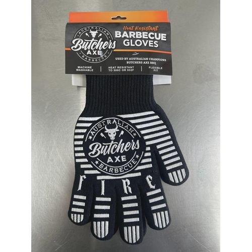 Butchers Axe BBQ Heat Resistant Gloves
