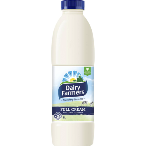 Dairy Farmers Milk Full Cream 1 Litre