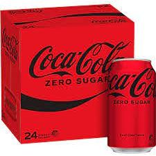 Coca Cola Zero Sugar 375Ml 24Pk