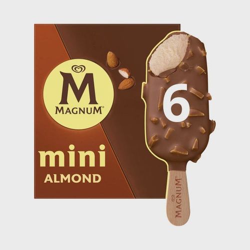 Magnum Mini Ice Cream Sticks Almond 6pk