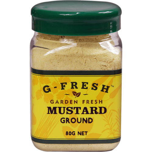 G Fresh Ground Mustard 80gm