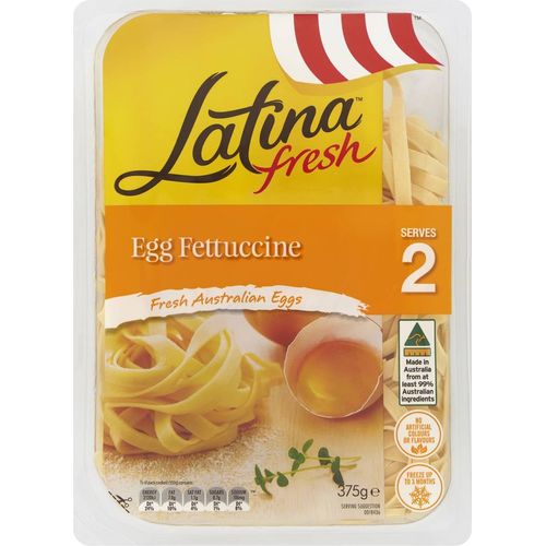 Latina Fresh Egg Fettuccine Pasta 375g