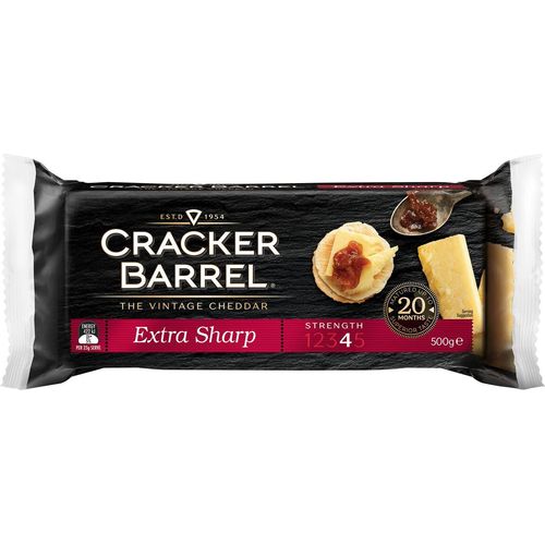 Cracker Barrel Block Extra Sharp 500g