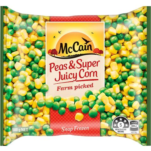 McCain Peas & Corn 500g