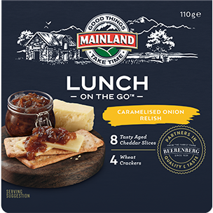 Mainland Lunch On the Go Caramelised Onion Relish 110g
