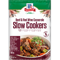 McCormick Slow Cooker Beef Red Wn 40g