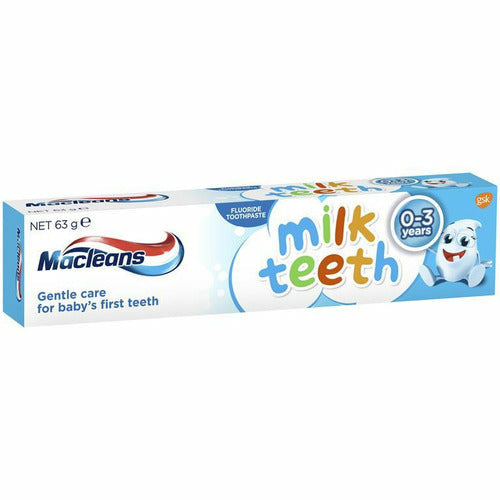 Macleans Milk Teeth Kids Toothpaste 0-3 Years 63G