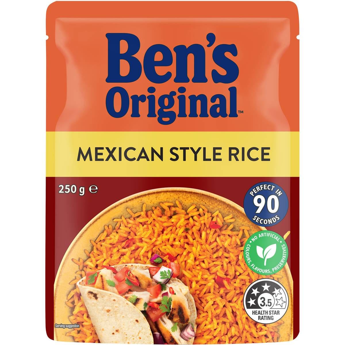 Bens Original Mexican Style Rice  250gm