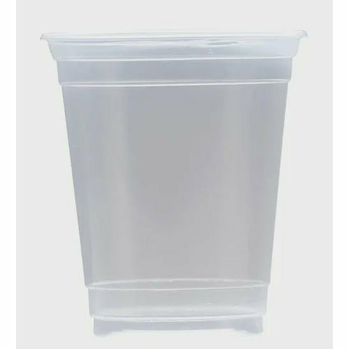 Genfac Clear Plastic Drink Cup 285ml 9.6oz x 50