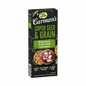 Carmans Seed & Grain Rosemary & Sea Salt 80g