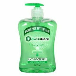 SwissCare Hand Soap Anti-bac Aloe Vera 650ml