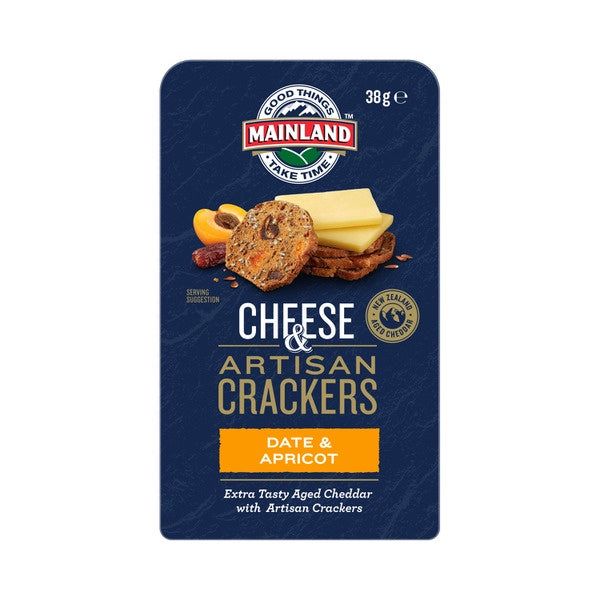 Mainland On the Go Cheese & Date & Apricot Crackers 38g