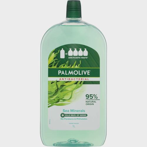 Palmolive Refill Antibacterial Liquid Hand Wash Sea Mineral1L