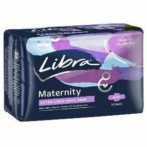 Libra Maternity Pads 10 Pk