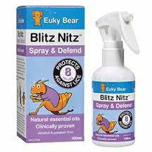 Euky Bear Blitz Nitz Spray & Defend 100ml