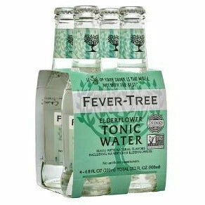 Fever Tree Tonic Water Elderflower 4pk