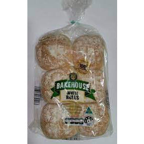 Bakers Life White Extra Soft Bread Rolls 6pk