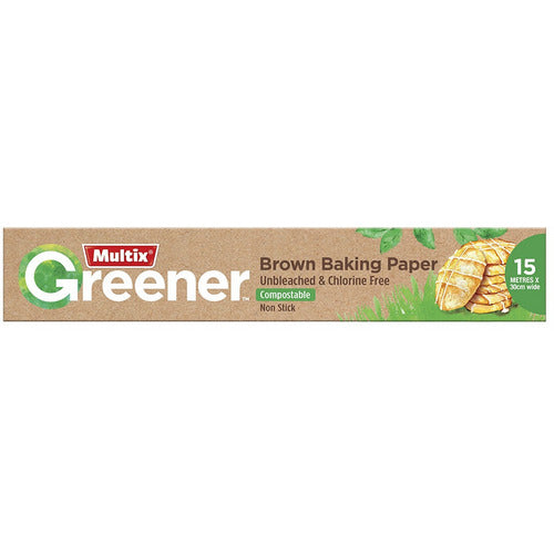 Multix Greener Brown Baking Powder 15M Roll