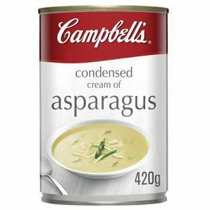 Campbells Condensed Soup Cream of Asparagus 420g