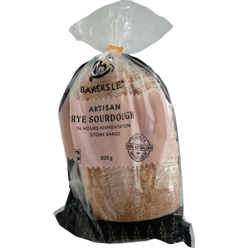 Bakers Life Bread Artisan White Sourdough 500gm