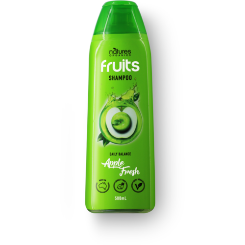 Natures Organic Fruits Apple Fresh Hair Shampoo 500ml