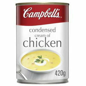 Campbells Condensed Soup Cream of Chicken 420g