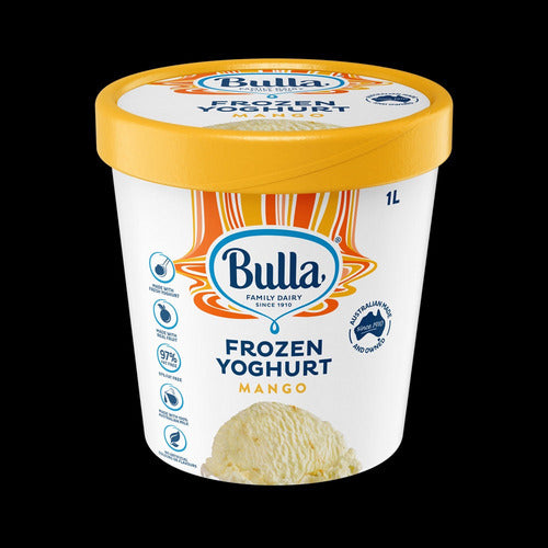Bulla Frozen Yoghurt Mango 1L
