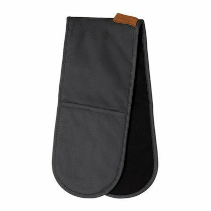 Selby Double Glove Charcoal & Black