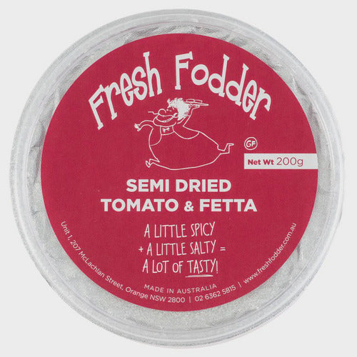 Fresh Fodder Semi Dried Tomato & Fetta
