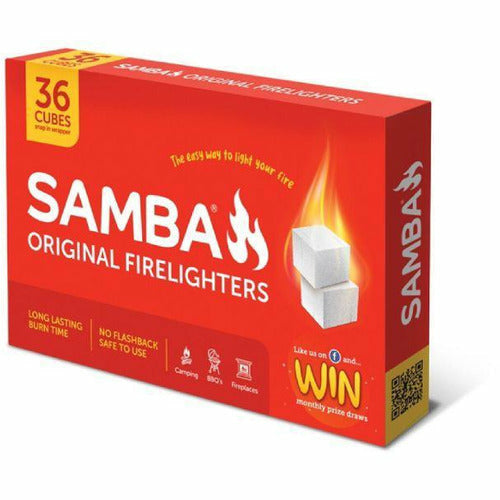 Samba White Firelighters 36 Pack