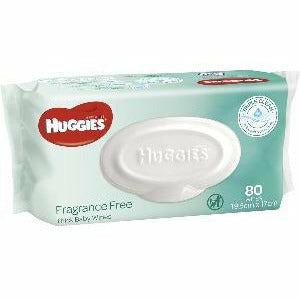 Huggies Essentials Baby Wipes 80 Pk