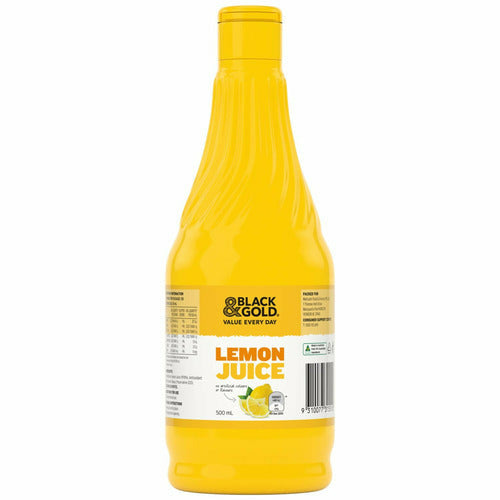 Black & Gold Lemon Juice 500ml