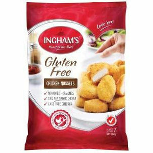 Inghams Chicken Nuggets Gluten Free 1Kg