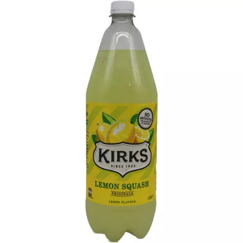 Kirks Lemon Squash 1.25L