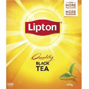 Liptons Quality Black Tea 100 Pack