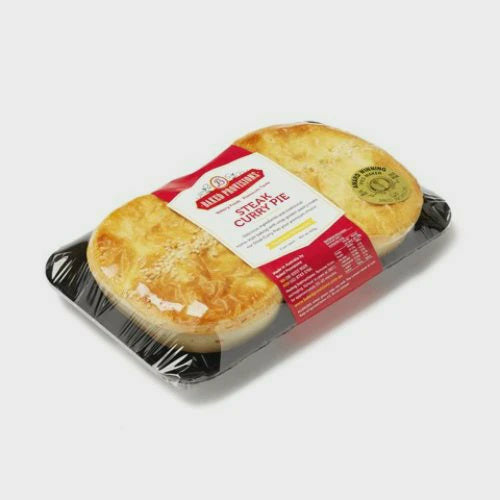 Baked Provisions Steak Curry Pie 420g 2 Pack