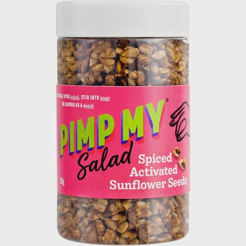 Pimp My Salad Spiced Activated Sunflower Seeds 135g