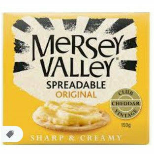 Mersey Valley Spreadable Cheese Original 150gm