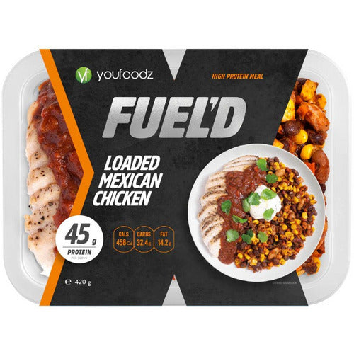 Youfoodz FUEL'D Loaded Mexican Chicken 420g