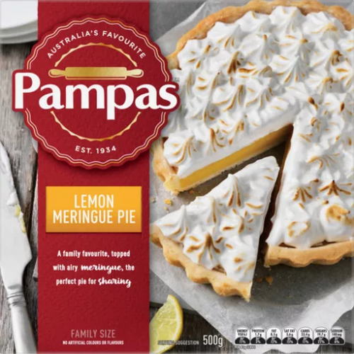 Pampas Lemon Meringue Pie 500g