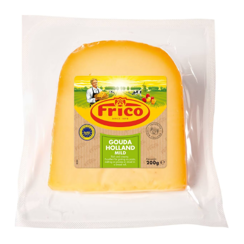 Frico Gouda Holland Mild Cheese Wedge 200g