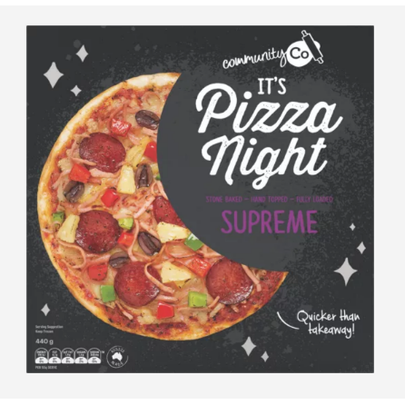Community Co Pizza Supreme 440g