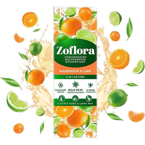 Zoflora Concentrated Multipurpose Disinfectant Mandarin & Lime 250ml