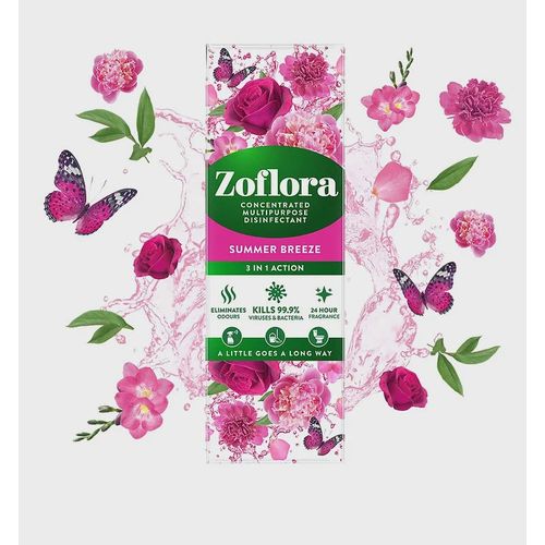 Zoflora Concentrated Multipurpose Disinfectant Summer Breeze 250ml