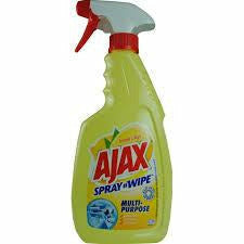 Ajax Spray N Wipe Multipurpose 500Ml Lemon Citrus