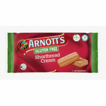 Arnotts Shortbread Cream Biscuits Gluten Free 144gm