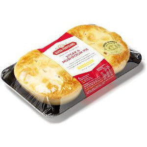 Baked Provisions Steak & Mushroom Pie 420gm 2 pack