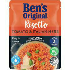 Bens Original Risotto Tomato & Italian Herb 250g